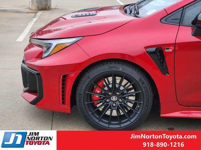new 2025 Toyota GR Corolla car, priced at $50,155