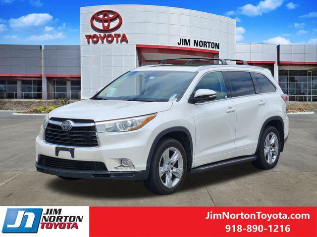 used 2015 Toyota Highlander car, priced at $16,296