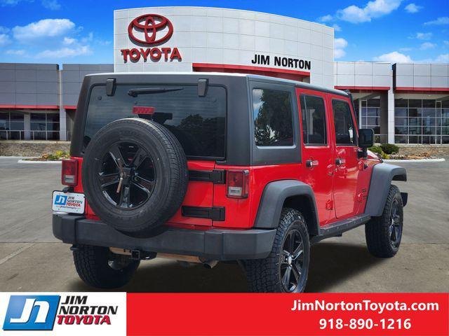 used 2017 Jeep Wrangler Unlimited car, priced at $21,937