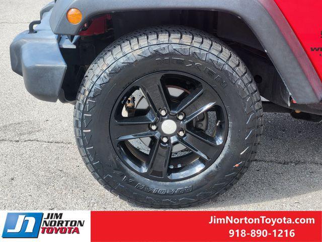 used 2017 Jeep Wrangler Unlimited car, priced at $21,937