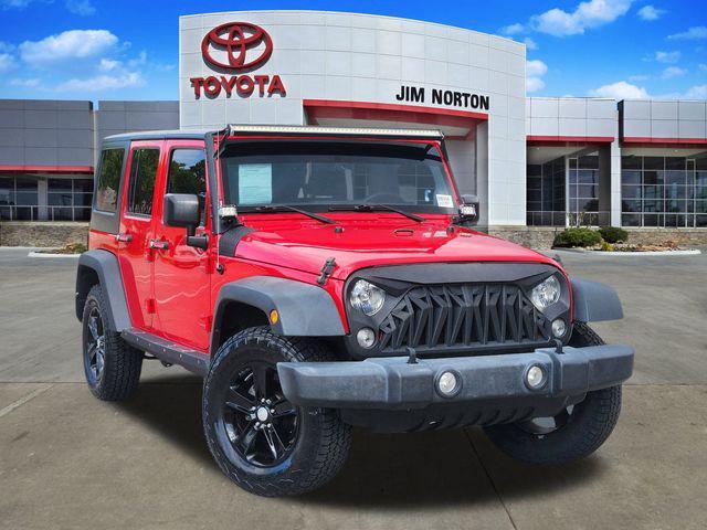 used 2017 Jeep Wrangler Unlimited car, priced at $22,477