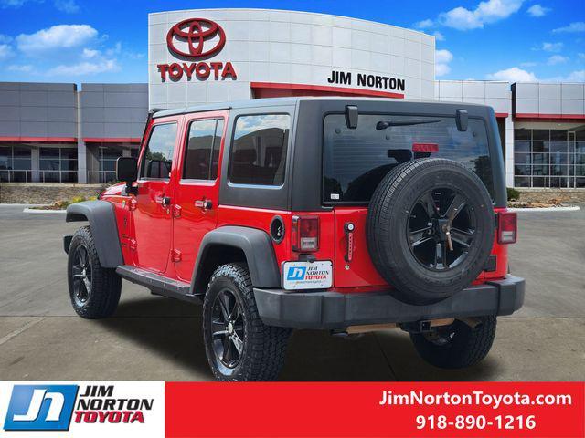 used 2017 Jeep Wrangler Unlimited car, priced at $21,937