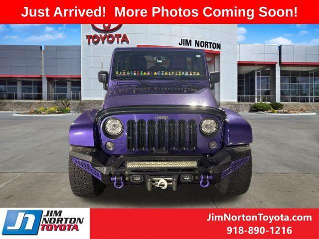 used 2017 Jeep Wrangler Unlimited car, priced at $18,906