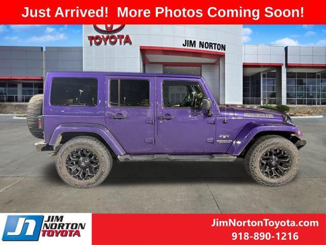 used 2017 Jeep Wrangler Unlimited car, priced at $18,906