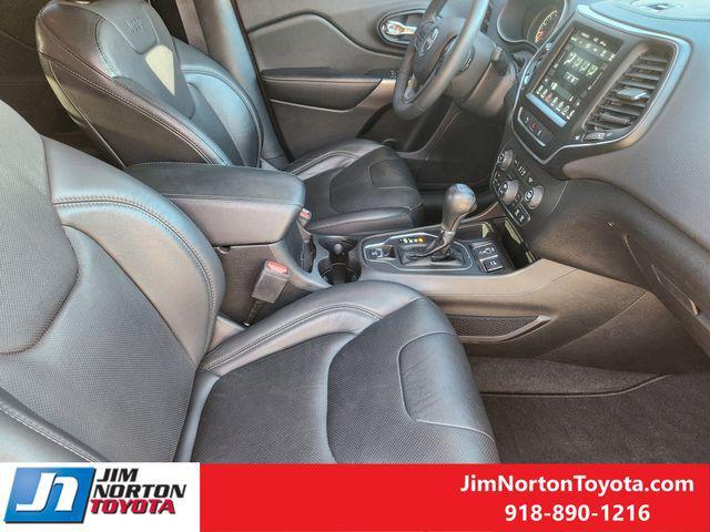 used 2021 Jeep Cherokee car, priced at $18,942