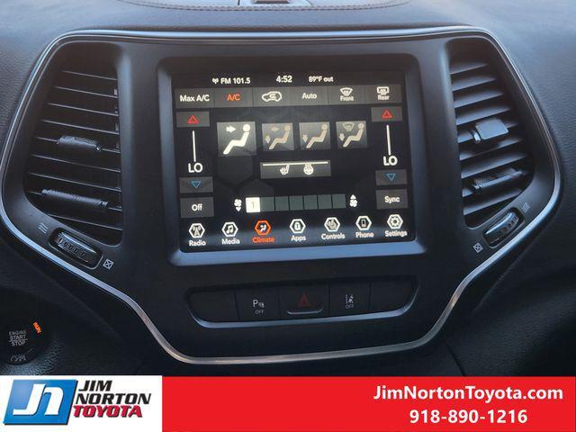 used 2021 Jeep Cherokee car, priced at $18,942