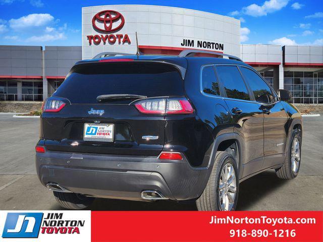 used 2021 Jeep Cherokee car, priced at $18,942