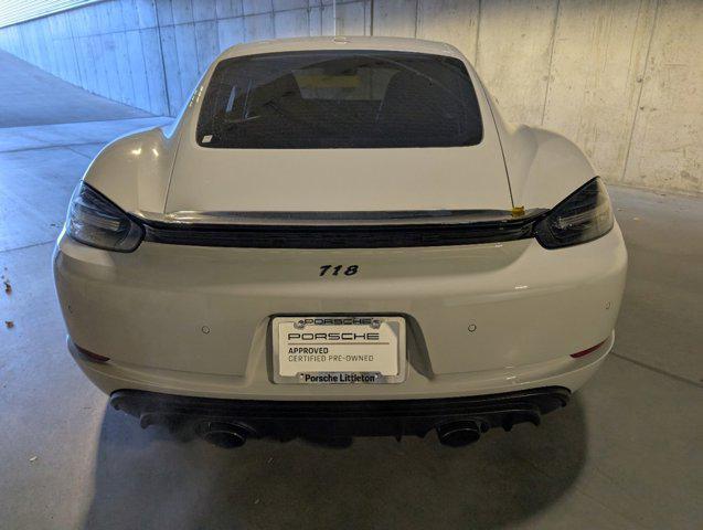 used 2021 Porsche 718 Cayman car, priced at $95,296