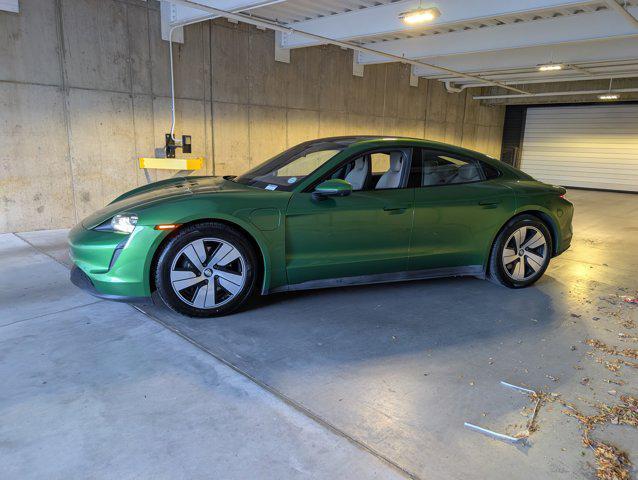 used 2022 Porsche Taycan car, priced at $64,201