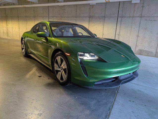 used 2022 Porsche Taycan car, priced at $64,201