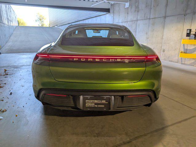 used 2022 Porsche Taycan car, priced at $64,201