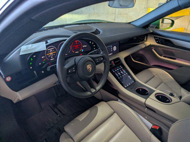 used 2022 Porsche Taycan car, priced at $64,201