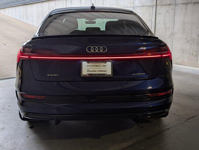 used 2021 Audi e-tron Sportback car, priced at $29,201
