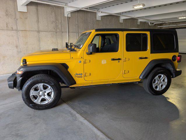 used 2020 Jeep Wrangler Unlimited car, priced at $26,301