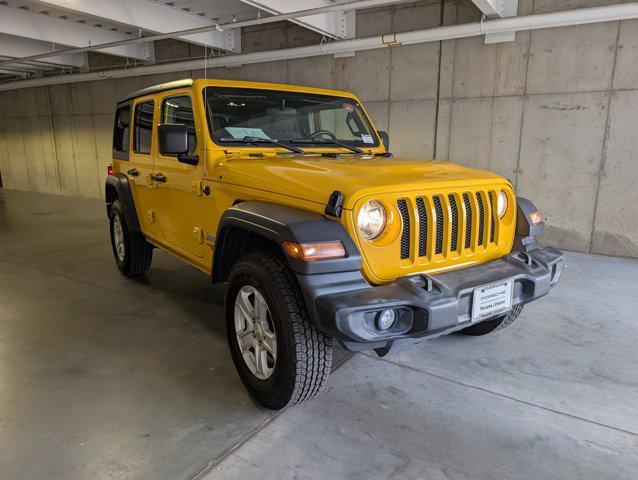 used 2020 Jeep Wrangler Unlimited car, priced at $26,301