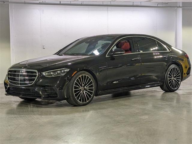 used 2022 Mercedes-Benz S-Class car, priced at $90,796
