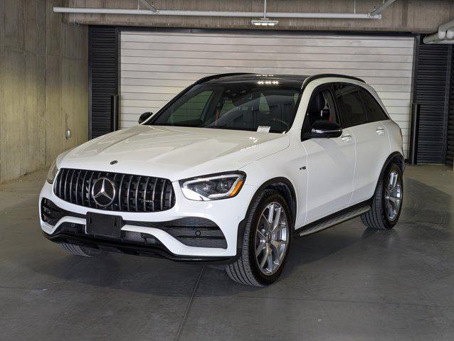used 2020 Mercedes-Benz AMG GLC 43 car, priced at $42,301