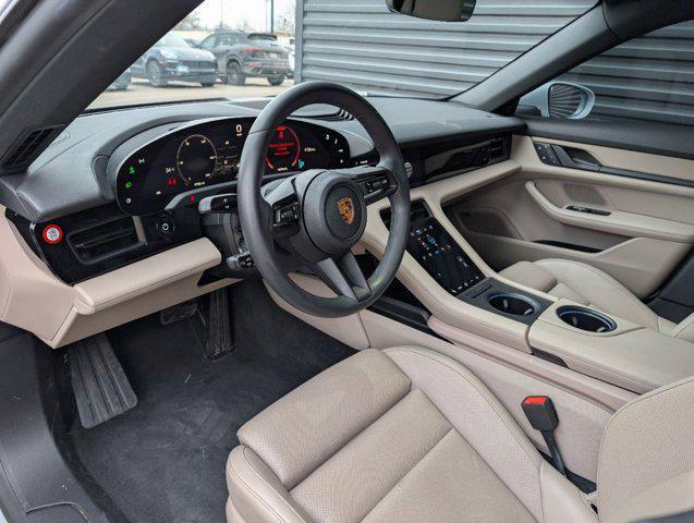 used 2022 Porsche Taycan car, priced at $63,834