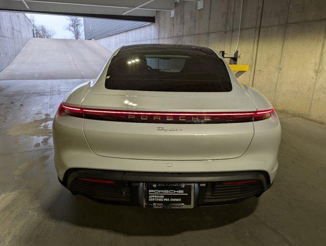 used 2022 Porsche Taycan car, priced at $63,834