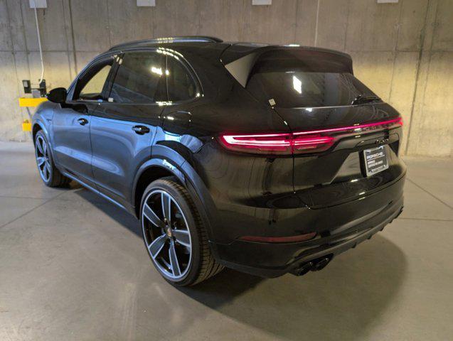 used 2023 Porsche Cayenne E-Hybrid car, priced at $86,296