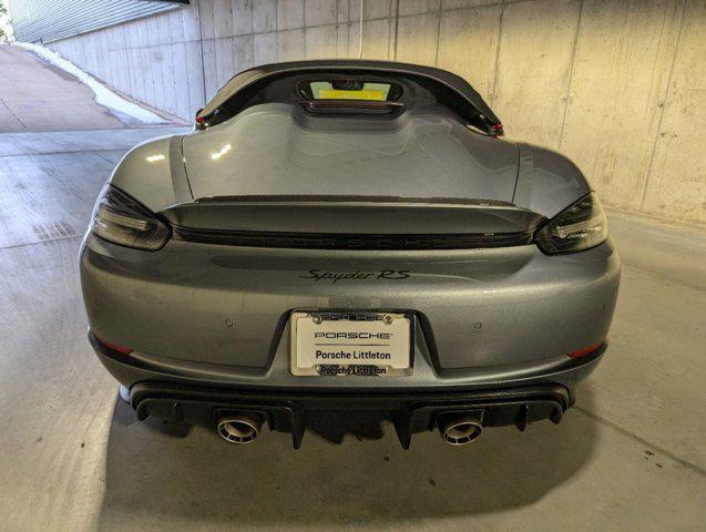 used 2024 Porsche 718 Spyder car, priced at $262,296