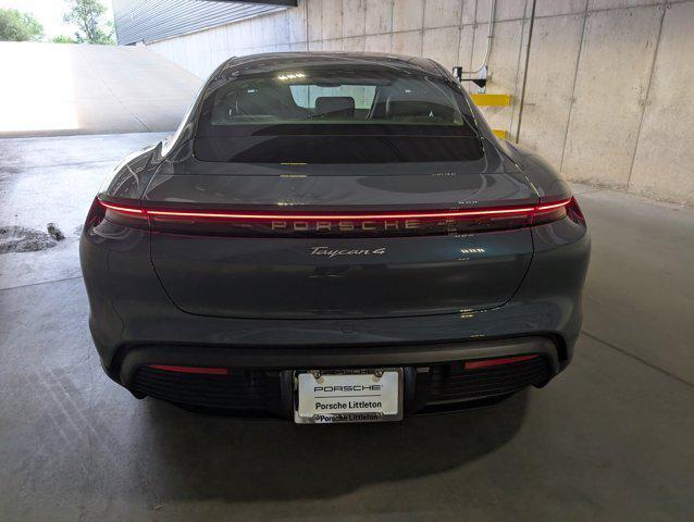 new 2025 Porsche Taycan car, priced at $134,435