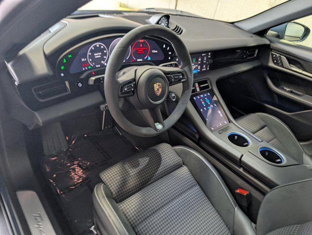 new 2025 Porsche Taycan car, priced at $134,435