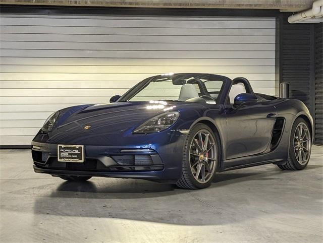used 2023 Porsche 718 Boxster car, priced at $117,296