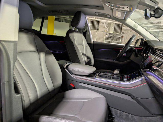 used 2021 Audi Q8 car, priced at $46,201