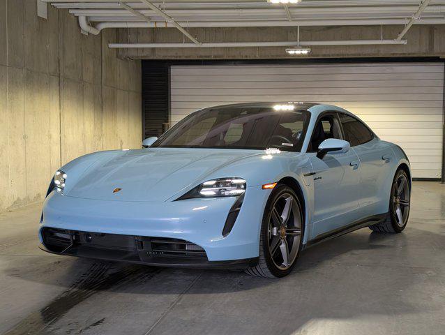 used 2022 Porsche Taycan car, priced at $120,300