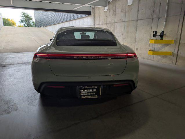 used 2025 Porsche Taycan car, priced at $99,201