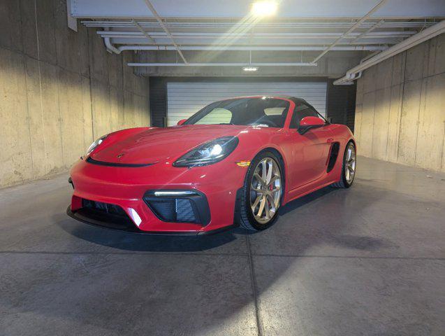 used 2023 Porsche 718 Spyder car, priced at $149,396