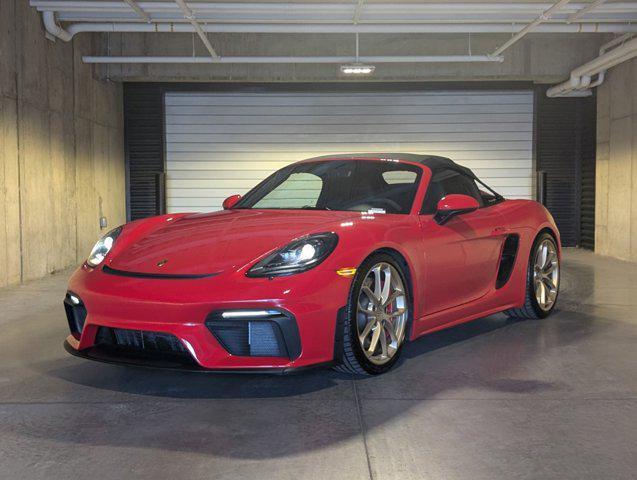 used 2023 Porsche 718 Spyder car, priced at $149,396