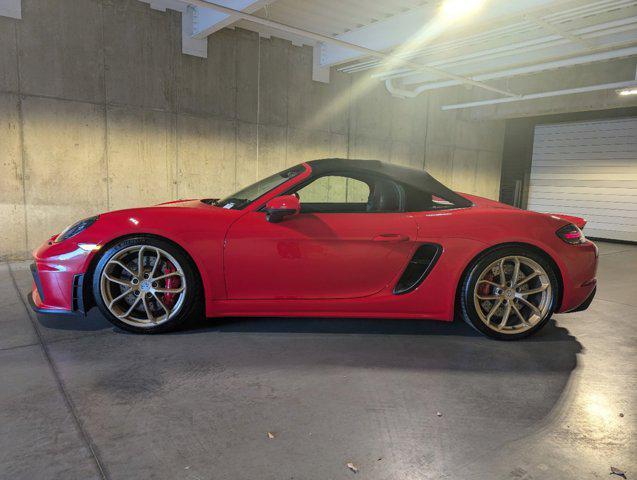 used 2023 Porsche 718 Spyder car, priced at $149,396