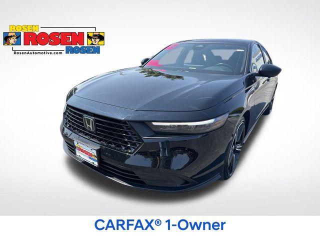 used 2024 Honda Accord Hybrid car, priced at $28,552