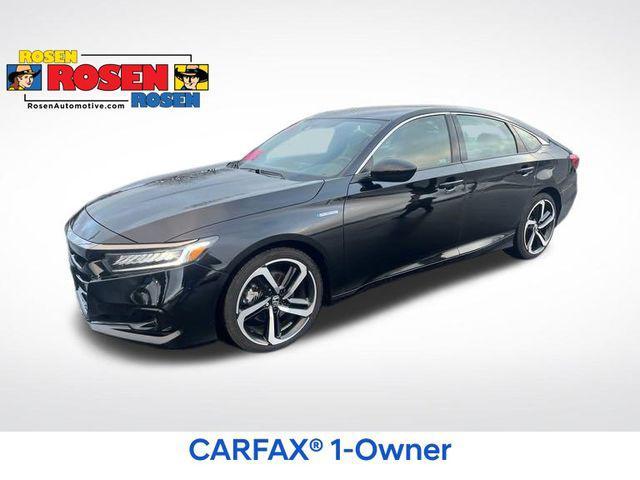 used 2022 Honda Accord Hybrid car, priced at $26,975