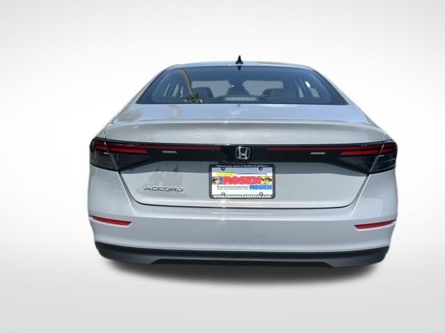 new 2025 Honda Accord car, priced at $30,805