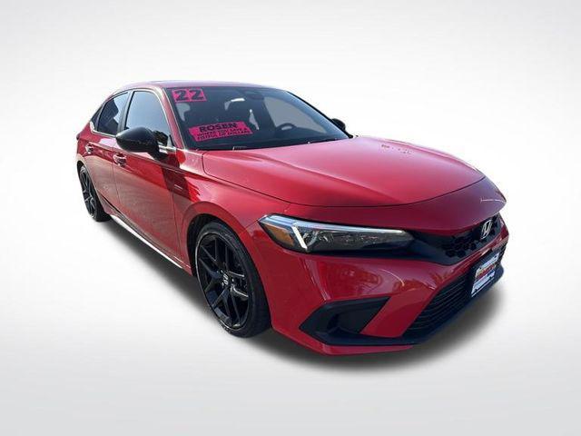 used 2022 Honda Civic car, priced at $25,428