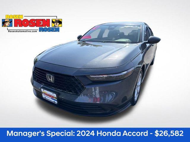 used 2024 Honda Accord car, priced at $26,582