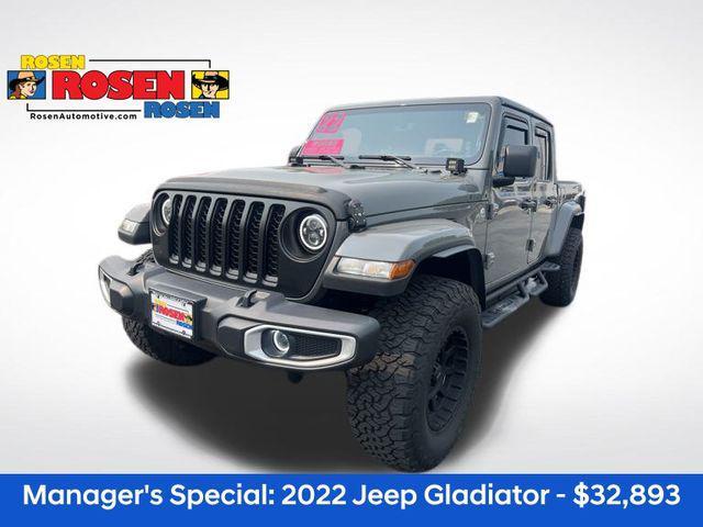 used 2022 Jeep Gladiator car, priced at $32,893