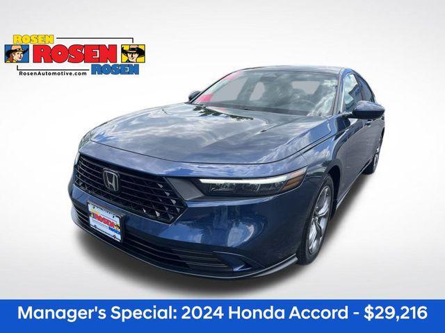 used 2024 Honda Accord car, priced at $29,216