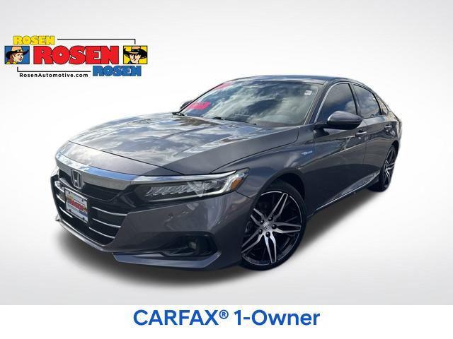 used 2022 Honda Accord Hybrid car, priced at $26,687