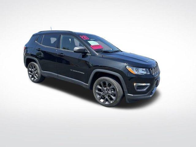 used 2021 Jeep Compass car, priced at $21,467