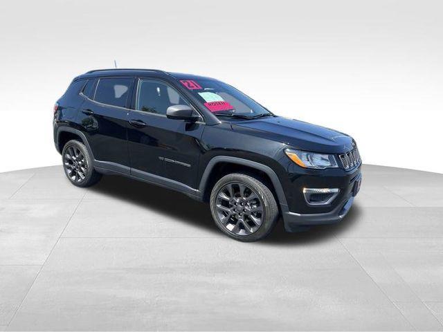 used 2021 Jeep Compass car, priced at $23,485