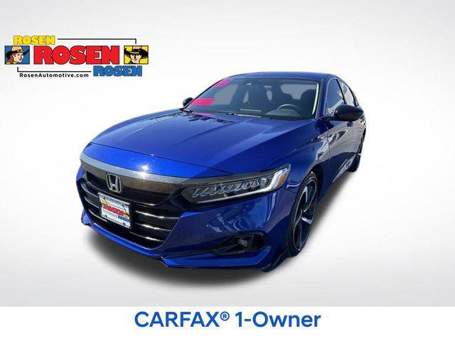 used 2022 Honda Accord car, priced at $26,285