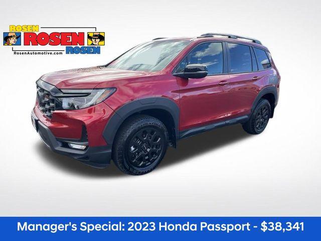 used 2023 Honda Passport car, priced at $38,341