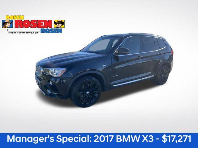 used 2017 BMW X3 car, priced at $17,271