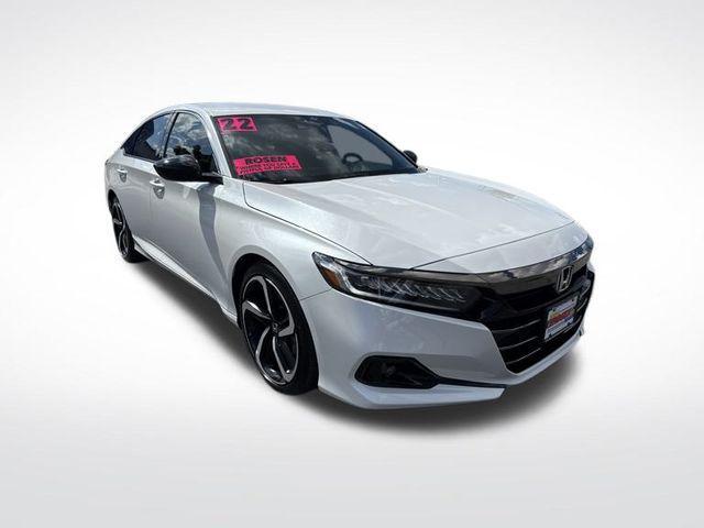 used 2022 Honda Accord car, priced at $27,986