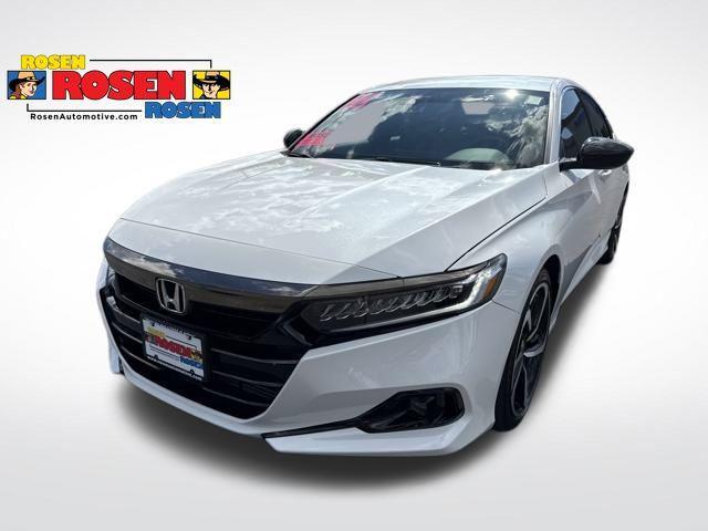 used 2022 Honda Accord car, priced at $27,986