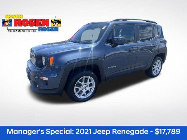 used 2021 Jeep Renegade car, priced at $17,789